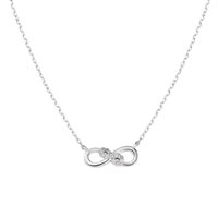 Collana Amen Donna Amore in Argento Zircone CLININBBZ - CLININBBZ